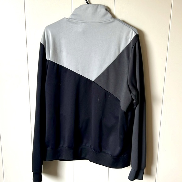 DS Nike Colorblock Track Jacket Mens XL Black/Grey - Picture 5 of 5